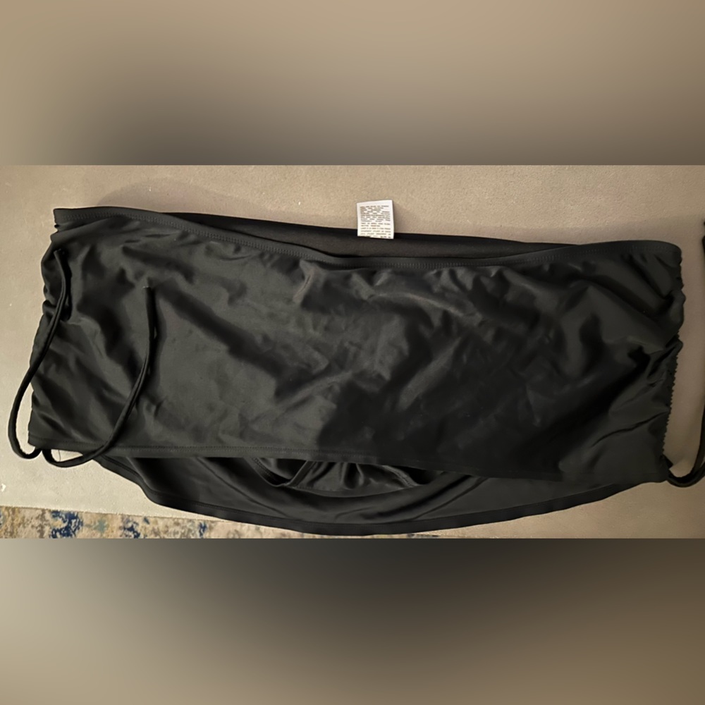 Liz Lange Maternity Swim Skirt with side Ties
